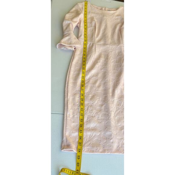 Shelby & Palmer Dress Women 6 Pink Stretch Flattering Party Barbiecore Spring - Picture 5 of 12